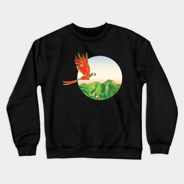 Fly over the City Crewneck Sweatshirt by emma17